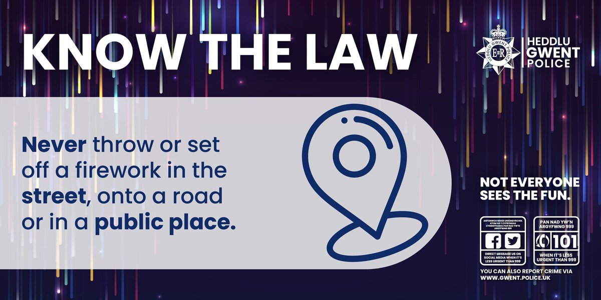 gwentpolice's tweet image. 🎇 Make sure you stay safe this #BonfireNight

❗ Anti-social behaviour will not be tolerated.

#BeSafeNotSorry