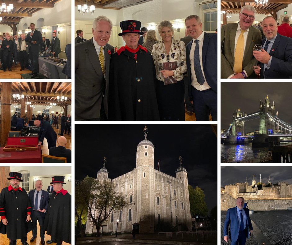 Out, out for the <a href="/World_Gunmakers/">World Gunmakers' Evening</a> evening at the Tower of London. 

A unique opportunity to meet some of the finest gunsmiths in the world &amp; see the craftsmanship on display.

Fantastic to catch up with industry friends <a href="/TheGameFair/">The Game Fair</a> <a href="/EJChurchill/">E.J. Churchill</a> <a href="/longthorneguns/">Longthorne Gunmakers</a> <a href="/WilliamEvansLtd/">William Evans</a>
