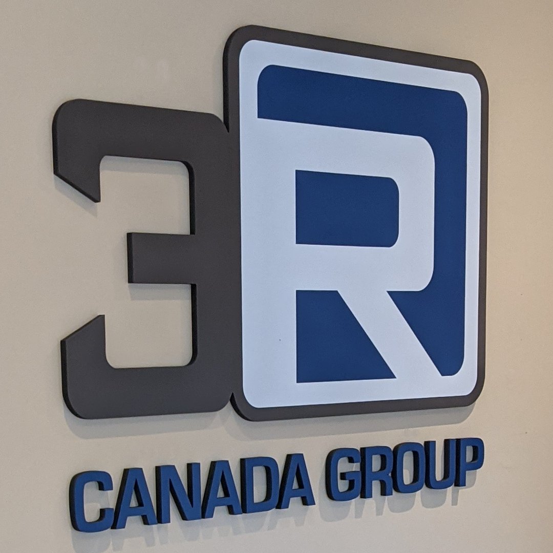 We recently installed a 3D sign with lettering at 3R Canada Group! If you ask us, it looks great 🤩. Thank you 3R! #signs #lettering #business #ottawa
