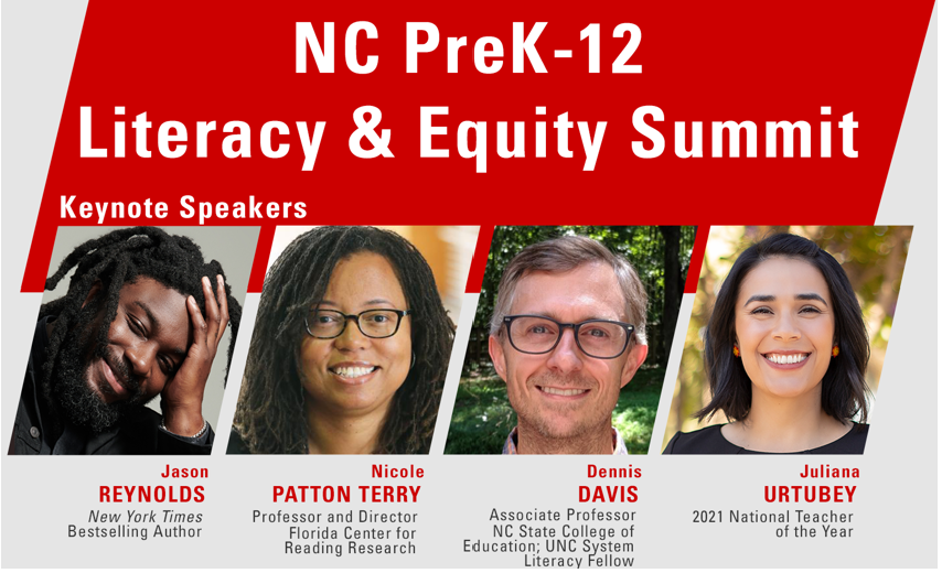 NCDPI_OEL's tweet photo. Be sure to mark your calendars for the virtual NC PreK-12 Literacy &amp; Equity Summit!! https://t.co/aexmp2GjpB https://t.co/RC9uhchhpQ
