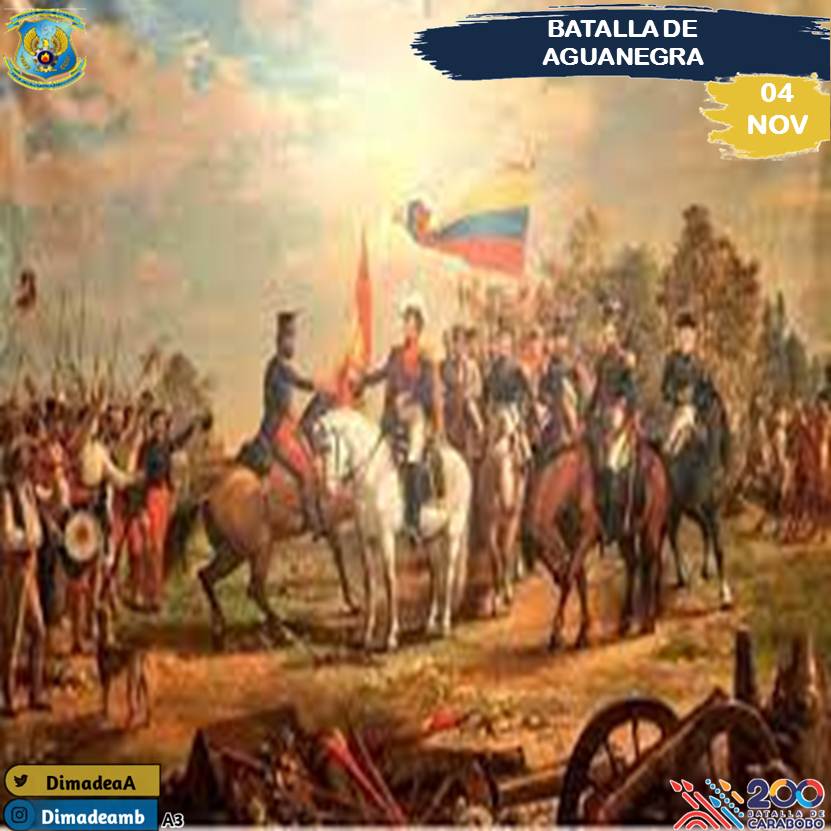 DimadeaA's tweet photo. #04NOV || La batalla de Aguanegra ocurrida el 04 de Noviembre de 1810​. Es considerada como el primer enfrentamiento Militar de la Guerra de Independencia de Venezuela.
#AsiPaso
#DimadeaAMB
#DocumentoHistórico    
#VenezuelaJusticiaSoberana https://t.co/D7tE3LcWl6