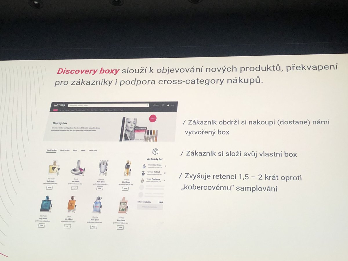 Po roce opět <a href="/Eshopista/">Eshopista.cz</a> na téma Data v ecommerce. #NOTINO prave prezentuje jak využívat data nejen v operativě ale i pro inovace.