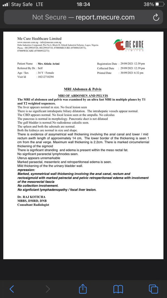 CallMeGozie_'s tweet photo. That's A healthy Mrs Abiola Arimi if you look at frame one, and then after she was diagnosed of CANCER.

3 MILLION naira is needed her next CHEMOTHERAPY and RADIOACTIVE THERAPY.

PLEASE your support is highly needed.
The follow up thread has more hospital documents as evidence. https://t.co/7OqTPJ5ZaZ