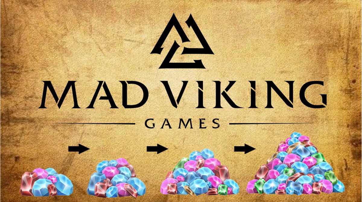 How will MVG staking work? Hoard your GEMS. Read more here: medium.com/@MadVikingGame…
#VeFam <a href="/vechainofficial/">VeChain</a> #MVG #VET