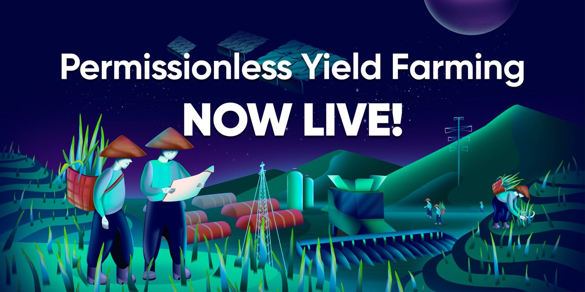 CropperFinance's tweet photo. Permissionless Yield Farming is LIVE! Any @Solana project can now create its own farm on Cropper https://t.co/JExaSGL9af

Projects — join the first audited Permissionless #YieldFarming platform on #Solana

Farmers — tag the project you want to see launch a farm on Cropper now⬇️ https://t.co/TcCGg6KmgP