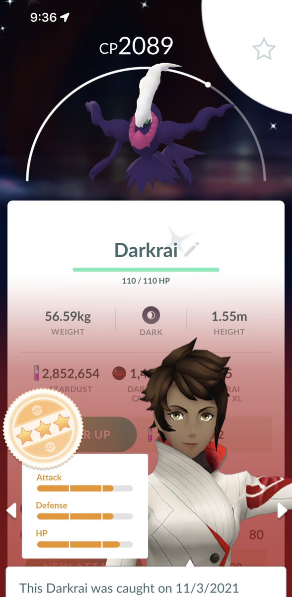 spruesnstuds's tweet photo. First pidove added to the dex today along with my 14th darkrai yesterday. Sadly, I’ll have to toss 12 of the darkrai into the garbage bin since we can’t trade them 😢 #pokemongo #shinypokemon https://t.co/4eBA60lZR6
