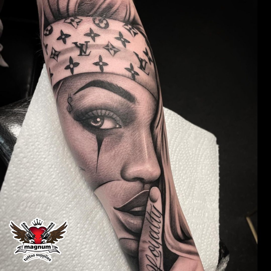 Dope hiphop inspired piece from  Killer Ink Tattoo  Facebook