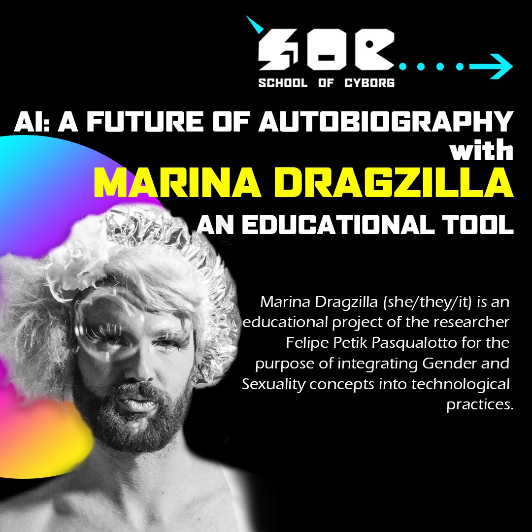 cyborg_school's tweet photo. 🚨🚨
IMPORTANT NOTICE
We have a change to our scheduled programming. 😇 Our AI workshop with now be hosted by the wonderful @marinadragzilla (she/they/it).

Existing tickets are still valid and still available from the LINK IN BIO.

 #neondigitalarts #dundee #scotland #ai #cyborg https://t.co/SuTBetKAYz