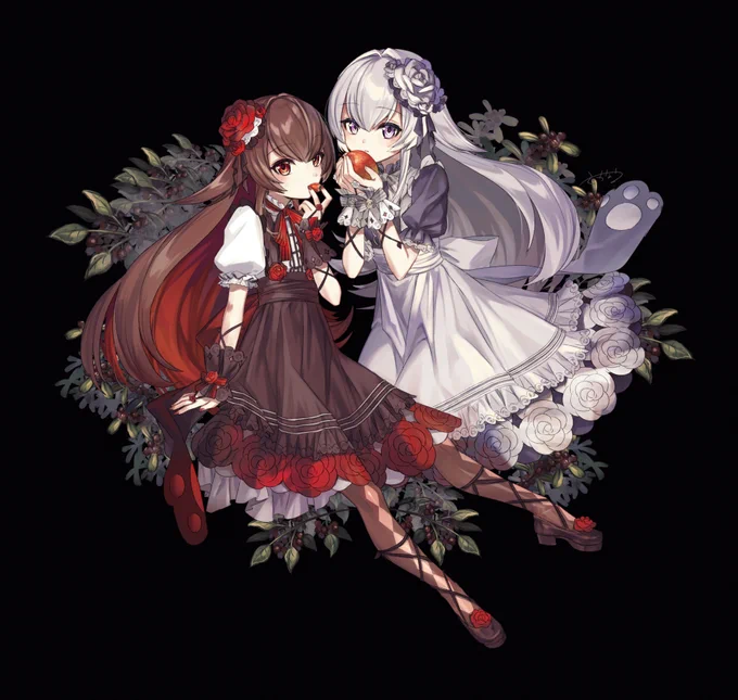 白薔薇紅薔薇 