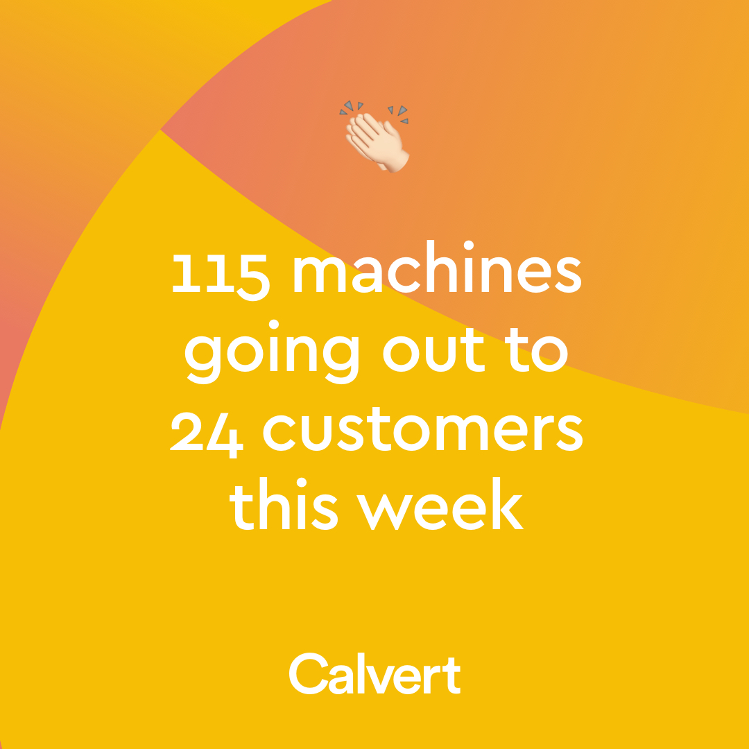 calvertoffice's tweet photo. 115 MFP’s going to 24 of our customers this week!
Thank you to every one of our team members for making this happen!

#calvertmakeworkflow #team #thankyou https://t.co/BMBQ5ZgAUy