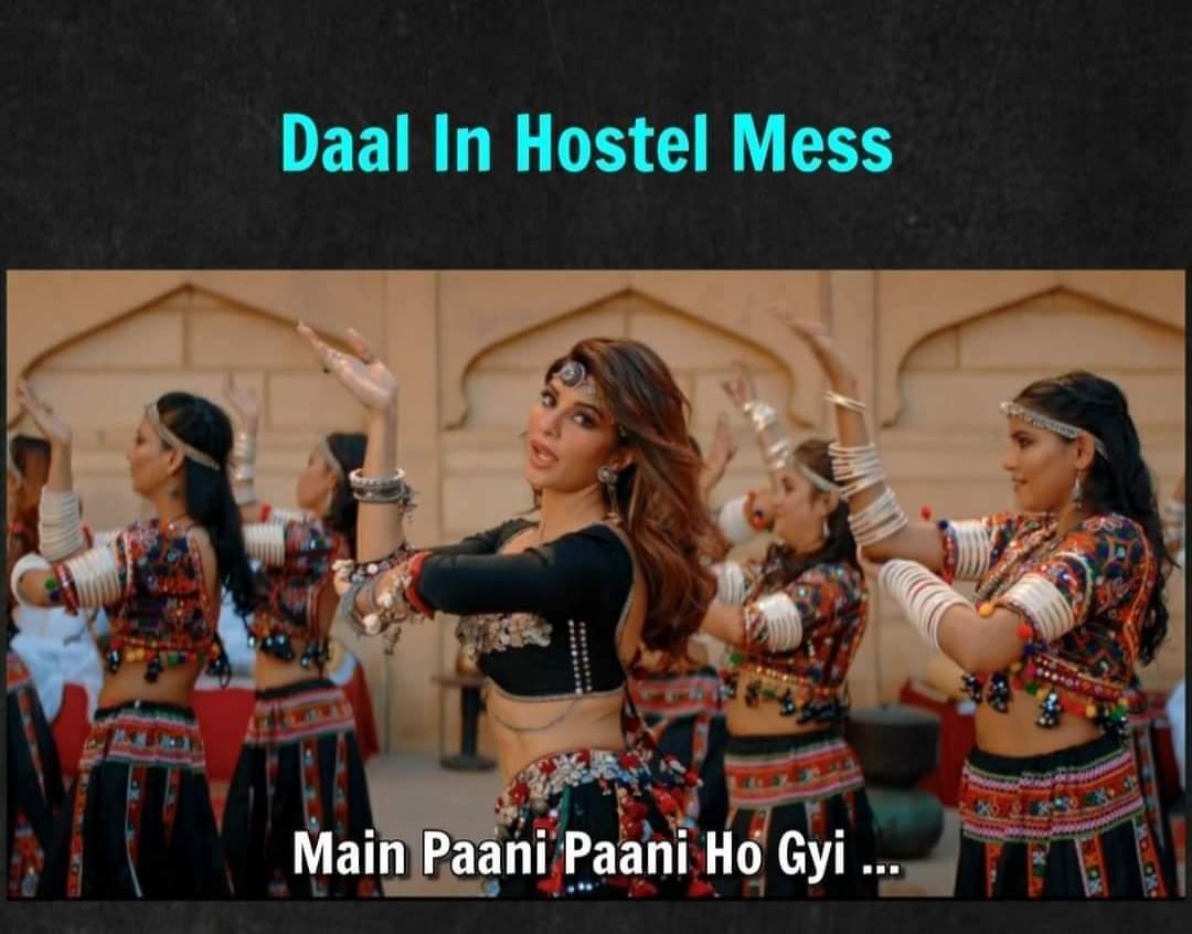 Me - aunty जी ये दाल को क्या हुआ ?
Aunty- बेटा मैंने दाल से सिर्फ इतना कहा था आज बड़ी अच्छी लग रही हो तो दाल शर्म से " पानी पानी होगई" 😂
#Hostel_life