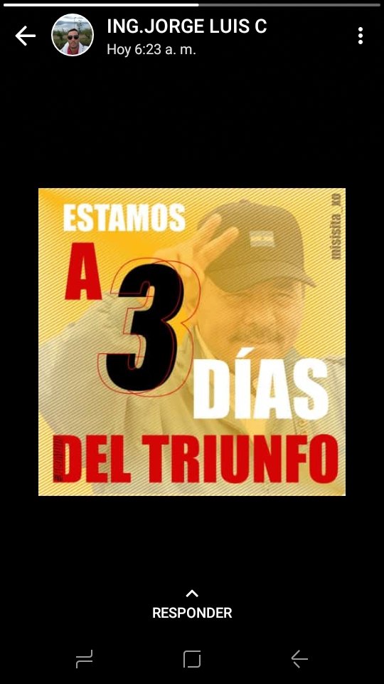 karmedinas's tweet photo. #04Noviembre
#A3DiasDeLaVictoria
#NoviembreVictorioso
#TodosJuntosVamosAdelante
#Nicaragua https://t.co/0tMT28jPA7