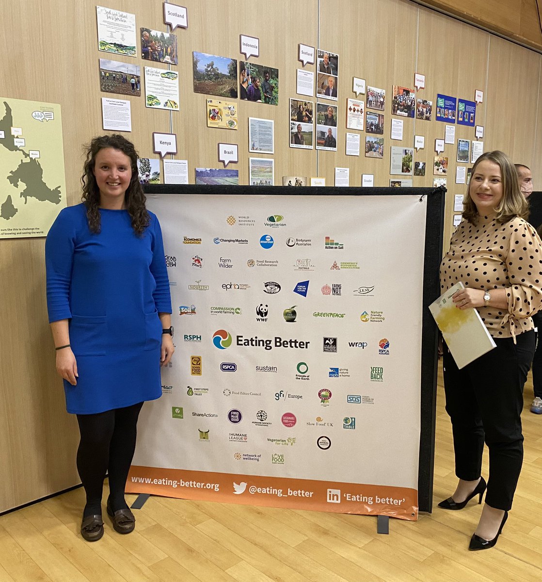 kittysull1's tweet photo. Thanks to @Eating_Better for my invite to speak at their COP26 event last night &amp; share our experiences of food &amp; partnership working with @WLFNetwork_  incl Community Fridge in Whitburn-removing barriers to food &amp; diverting 33.5 tonnes of food from landfill, incredible effort 🌱 https://t.co/4gk2wQKNFZ