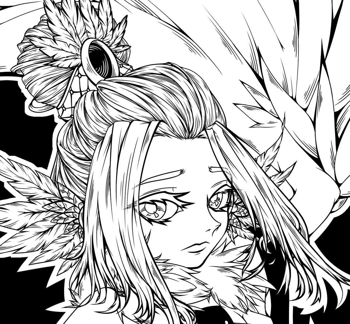 GMR_artwork's tweet photo. finally after 10 days I've finished this pic of my OC #Tia (you'll be seeing more stuff of her though).
hope you like her!
DO NOT REPOST/EDIT /TRACE MY ARTWORK WITHOUT MY PERMISSION. thank you 🌝
#gemma_rose_artwork #gemma_rose_ocs
#angel #blackandwhite #girl #blade #oc https://t.co/Hr6wTWAlyo