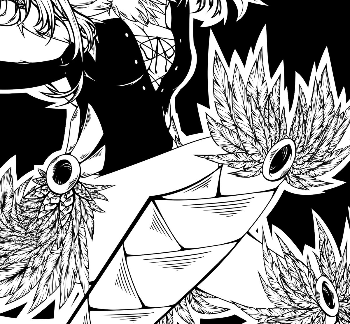 GMR_artwork's tweet photo. finally after 10 days I've finished this pic of my OC #Tia (you'll be seeing more stuff of her though).
hope you like her!
DO NOT REPOST/EDIT /TRACE MY ARTWORK WITHOUT MY PERMISSION. thank you 🌝
#gemma_rose_artwork #gemma_rose_ocs
#angel #blackandwhite #girl #blade #oc https://t.co/Hr6wTWAlyo