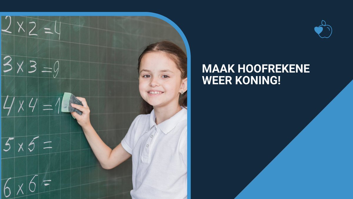 'Vir kinders wat angstig voel oor Wiskunde en voel dat hulle dit nie kan bemeester nie, is dit nodig dat onderwysers en ouers hulle aan die wonderwêreld van getalle blootstel.'

Lees meer: 
onniesonline.co.za/maak-hoofreken…