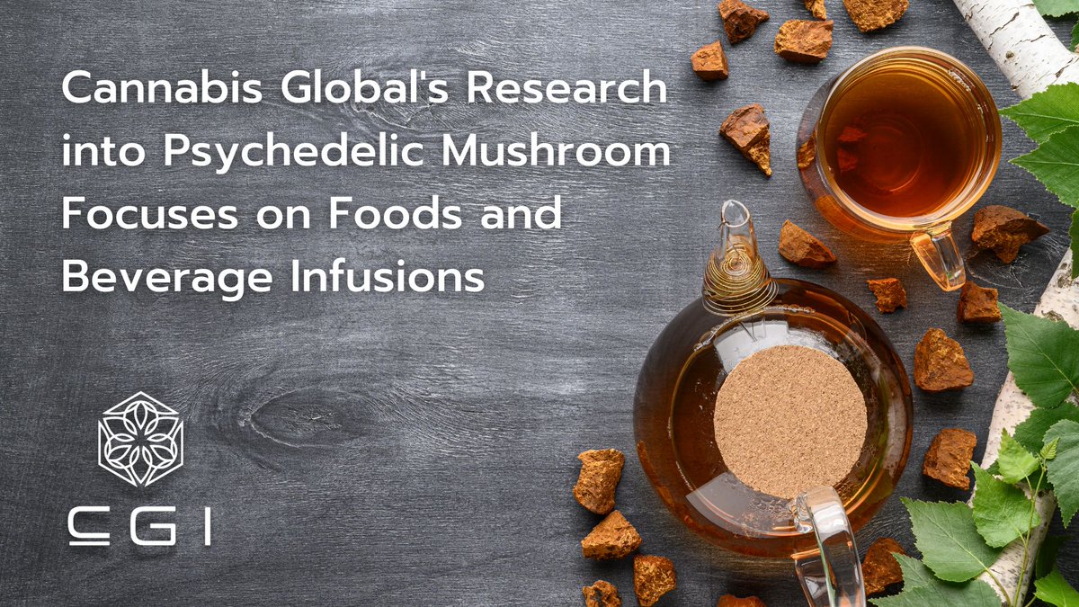 CannabisGInc's tweet photo. "Our emphasis is on both direct infusion of the fungus and plant materials, and on extracting the active ingredients," Arman Tabatabaei, CEO $CBGL

Check out our release this morning to learn more about our latest research!

https://t.co/6SfQvYY6OS

#mushroom #extracts https://t.co/JBzuVnfJhG