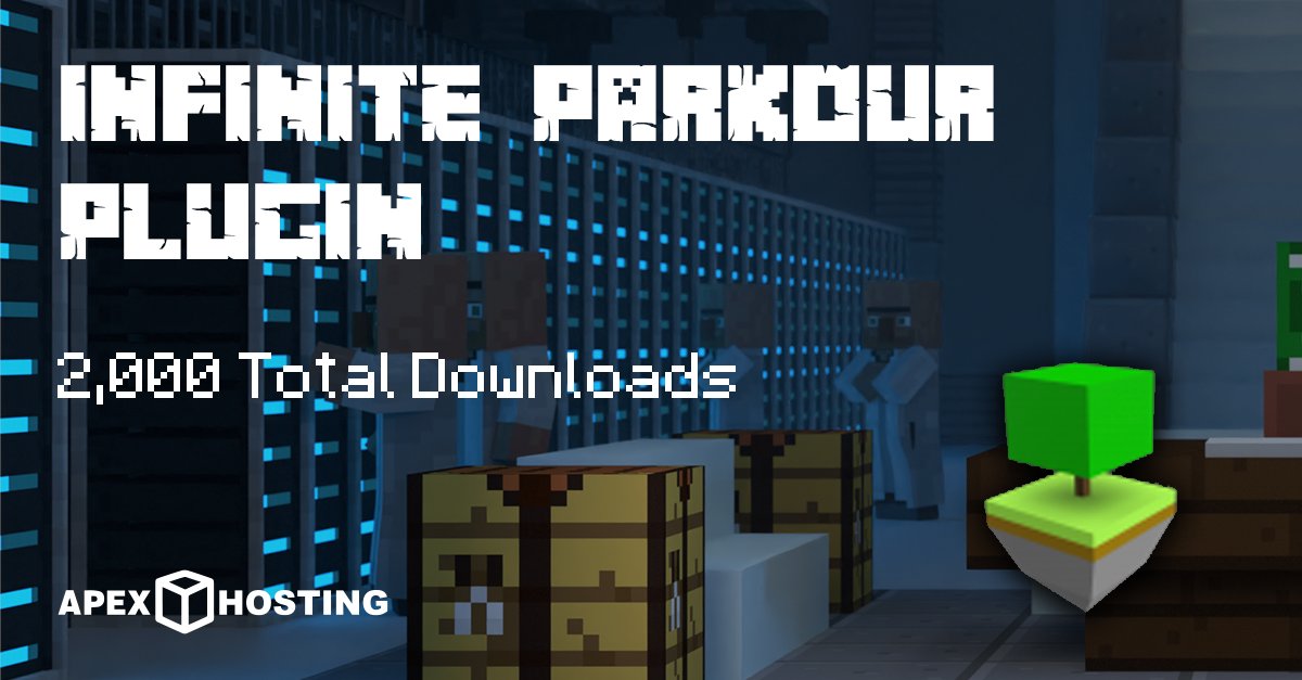 apexhosting's tweet image. Parkour! Parkour! Parkour!

Add parkour to your Minecraft server easily with this Infinite Parkour plugin!
spigotmc.org/resources/infi…
#Minecraft #MinecraftPlugin #Parkour