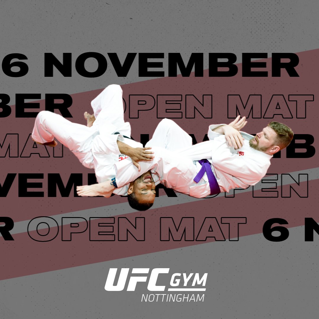 UFCGYMUK's tweet photo. Come celebrate our 2nd Anniversary at UFC GYM Nottingham, this Saturday 6th November! 🥳

We're holding a Self-Defence Seminar, BJJ Open Mat + Wrestling Open Mat sessions! 💪

Non-members welcome.

Secure your spot now: 0115 896 5311

#nottingham #combatsports #selfdefence https://t.co/YDbmOID06g