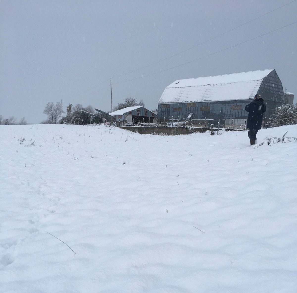 Yes, <a href="/huronchamber/">Huron Chamber</a> pays me to travel to <a href="/MtngPlcOrganic/">MeetingPlaceOrganic</a> at sunrise and hang out for a photo shoot for the cover of our #HuronCnty Wish Book. Thanks to <a href="/OntarioCofC/">Ontario Chamber</a> for funding this #shoplocal initiative.  My snow tires can’t come soon enough.