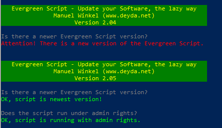 Deyda84's tweet image. Not another new version... 🤣

The new Evergreen Script Version (2.04).

-Add @Citrix WorkspaceApp Web
-Add VCRedist PowerShell module from @stealthpuppy 
-Add @Microsoft Visual C++ Runtime
-Add $LASTEXITCODE

and much more...

bit.ly/3kViXVl

#CitrixCTP #EvergreenScript