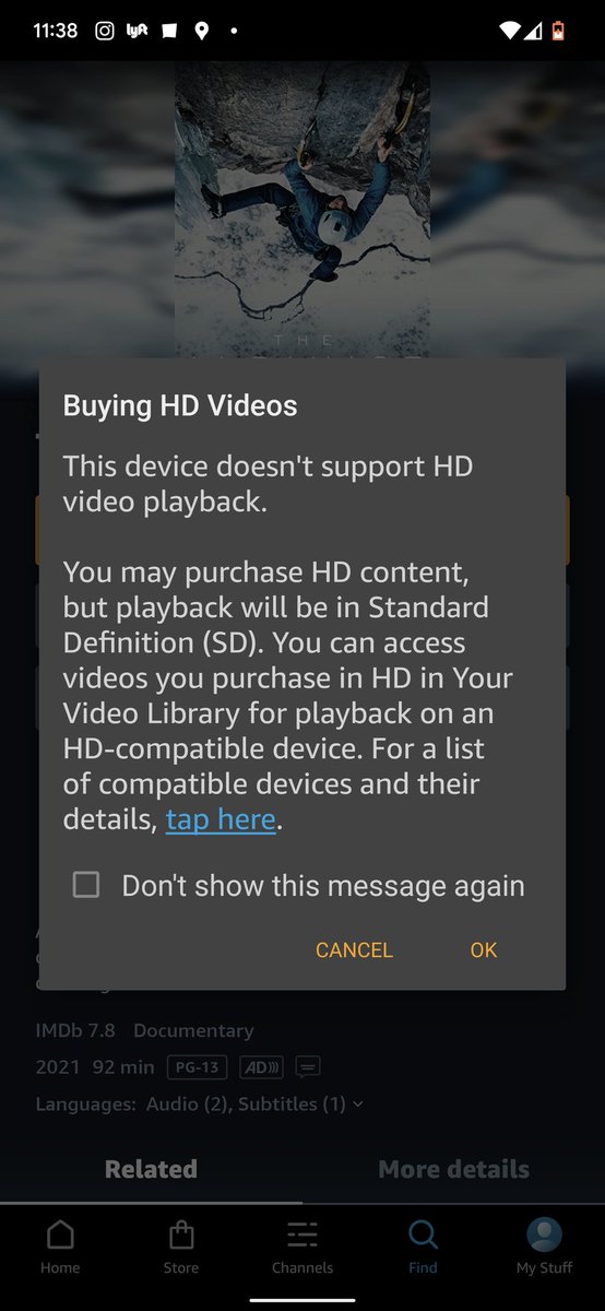 jonohart's tweet photo. WARNING: The Google Pixel 6 and 6 Pro do not support HD streaming. #Pixel6Launch #googlepixel6 #GooglePixel6Pro #samsung #iPhone13 #iPhone13Pro https://t.co/HHWOHrDXJm