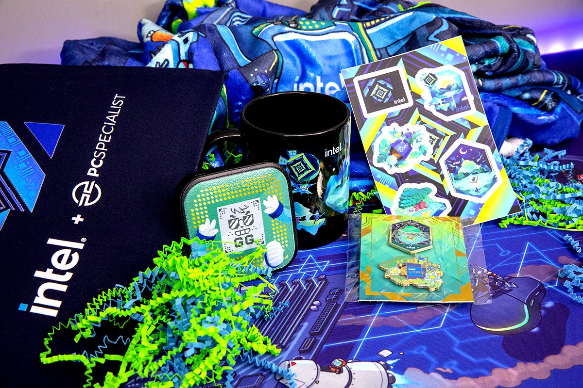 PCSpecialist's tweet photo. To celebrate the launch of @IntelUK 12th Gen we are giving away this INCREDIBLE Intel goody box!

Simply drop a like, RT and reply with #Intel12thGenPCS to enter!

Winner will be drawn at 3pm tomorrow! (05/11/21) 💙 https://t.co/wLndjJvkU3