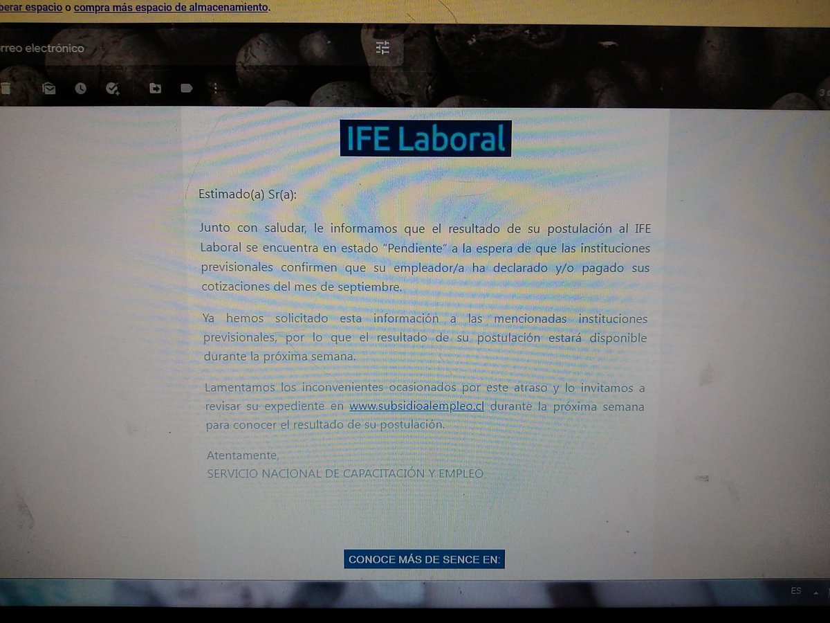 riquelmeplaza's tweet photo. Ayer hice el reclamo formal adjuntando cotizaciones y contrato nuevamente y hoy me llega mensaje diciendo que esta pendiente de revisión en las instituciones previsiones el pago de cotizaciones... Son muy cara de raja... Teniendo todo en orden se escusan...#IFELaboral #ContigoCHV https://t.co/1UfE0RsdZI
