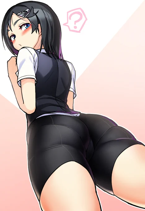 #いいおしりの日 黒尻 