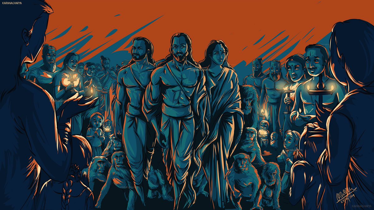 Shubham_K_Joshi's tweet photo. He returns to #Ayodhya every year..
He is in heart of every righteous human..
He had no Temple at his birth place..

But the wait is over now his exile of 14 years in Treta yug &amp; 70 years of litigation is over..

True #Diwali is to be celebrated from here on!!

Happy #Deepavali ! https://t.co/ROqI9BHETn