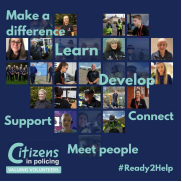 SPVolunteers's tweet photo. You may not realise it, but your skills and experience could help @suffolkpolice in #keepingsuffolksafe
Volunteering roles are varied and unique. Are you #Ready2Help? Contact us or visit our website for more details https://t.co/Wifqiafyb6
