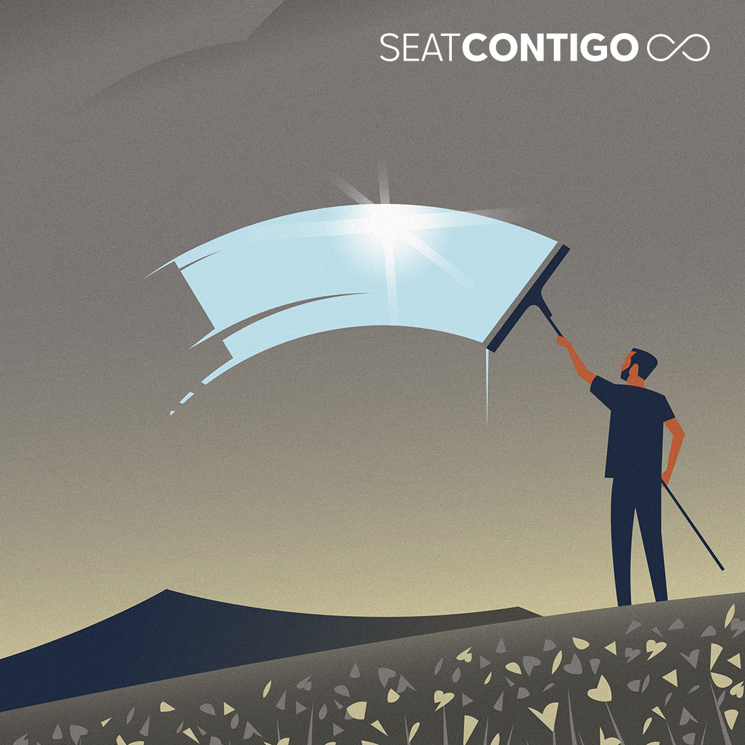 ancrisa's tweet photo. Con Tranquilidad SEAT, el pronóstico para cada día es el mismo: despejado. Contrátalo en https://t.co/1GCC7cNQoC y ahorra en la revisión y mantenimiento de tu SEAT durante 2 años o 30.000 km. https://t.co/fbPMSNMw5N