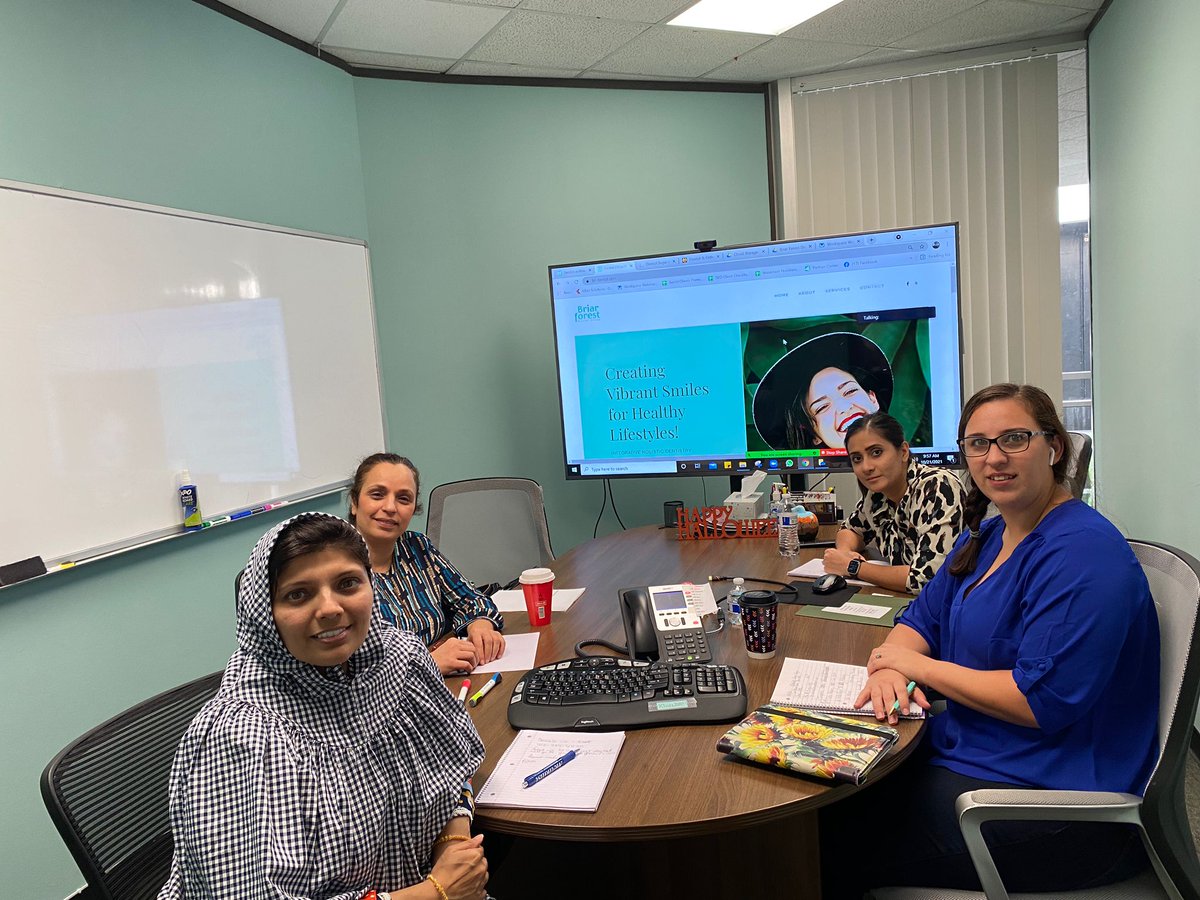 kbizzsolutions's tweet image. K Business Solutions is proud to be working with Briar Forest Dental Group in Houston, TX. Our frequent in-person or zoom brainstorming sessions with small businesses are a key to success. 
#googleads #marketingstrategy #digitalmarketingtrends #digitaladvertising