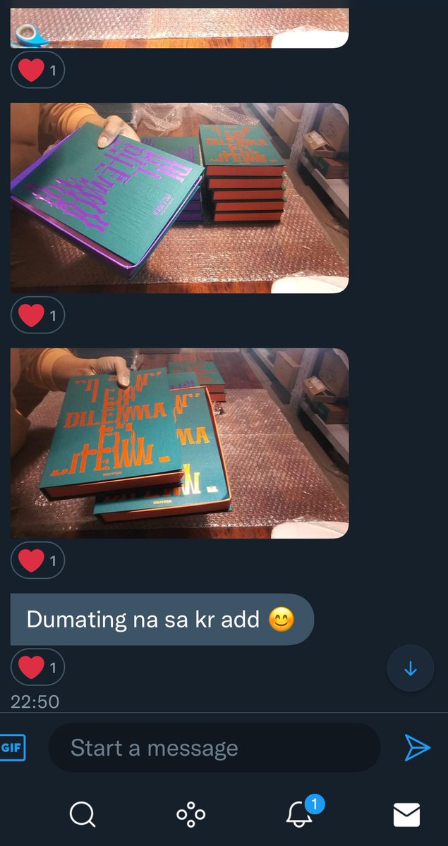 ENHYPENShopInPh's tweet photo. Yaaaayyy! Dumating na sa kr address unsealed dimension:dilemma, will ship at the end of the month to PH😊 https://t.co/RxGTHkfnng