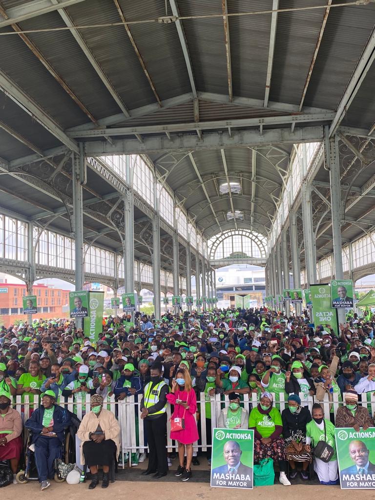 OleLodwick's tweet photo. The Green Nation💚
The Actionairs💚
Devoted Citizens💚
Proud members of @Action4SA under the leadership of President @HermanMashaba. https://t.co/8W7ouV3jZv