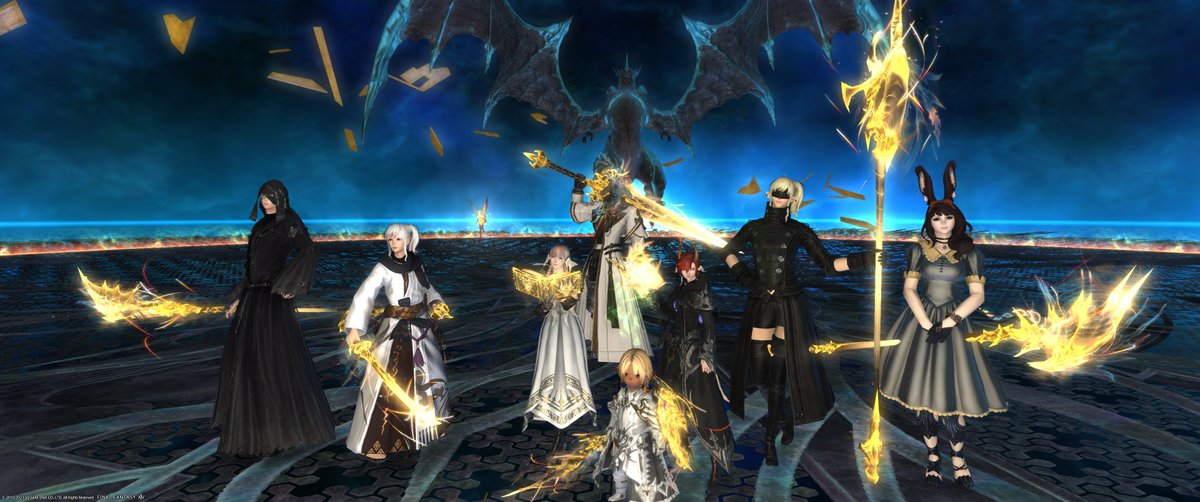 MJ_FF14's tweet photo. 1年半くらいこの固定で絶やったりして遊びました！
お疲れさまでした！ありがとう！ https://t.co/bTOUrUF6Ig