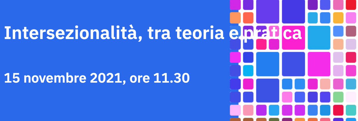 Siamo il prodotto di una moltitudine di identità che convivono e si intersecano. 

Cosa significa?

Ne parliamo a #4W4I, 15 Novembre ore 11.30

#NessunoEscluso #IBM <a href="/4W4Inclusion/">4W4I</a> 

👉 Per registrarti: ibm.co/3bAxb8A