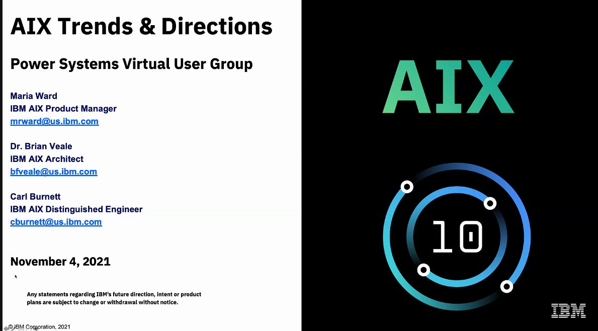 The_Iron_Monger's tweet photo. Who is here with me on the VUG getting smarter FOR FREE

#OpenShift 
#NerdHerd #IBMChampion #fintech #AIX  #PowerVM #Linux #Unix #RHEL #Power10 #TechU #IBMTechU #TechU https://t.co/SE0y1un72G
