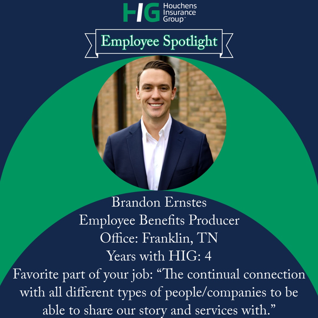 We're excited to help you get to know members of our team here at HIG and we're kicking off our employee spotlights with Brandon!