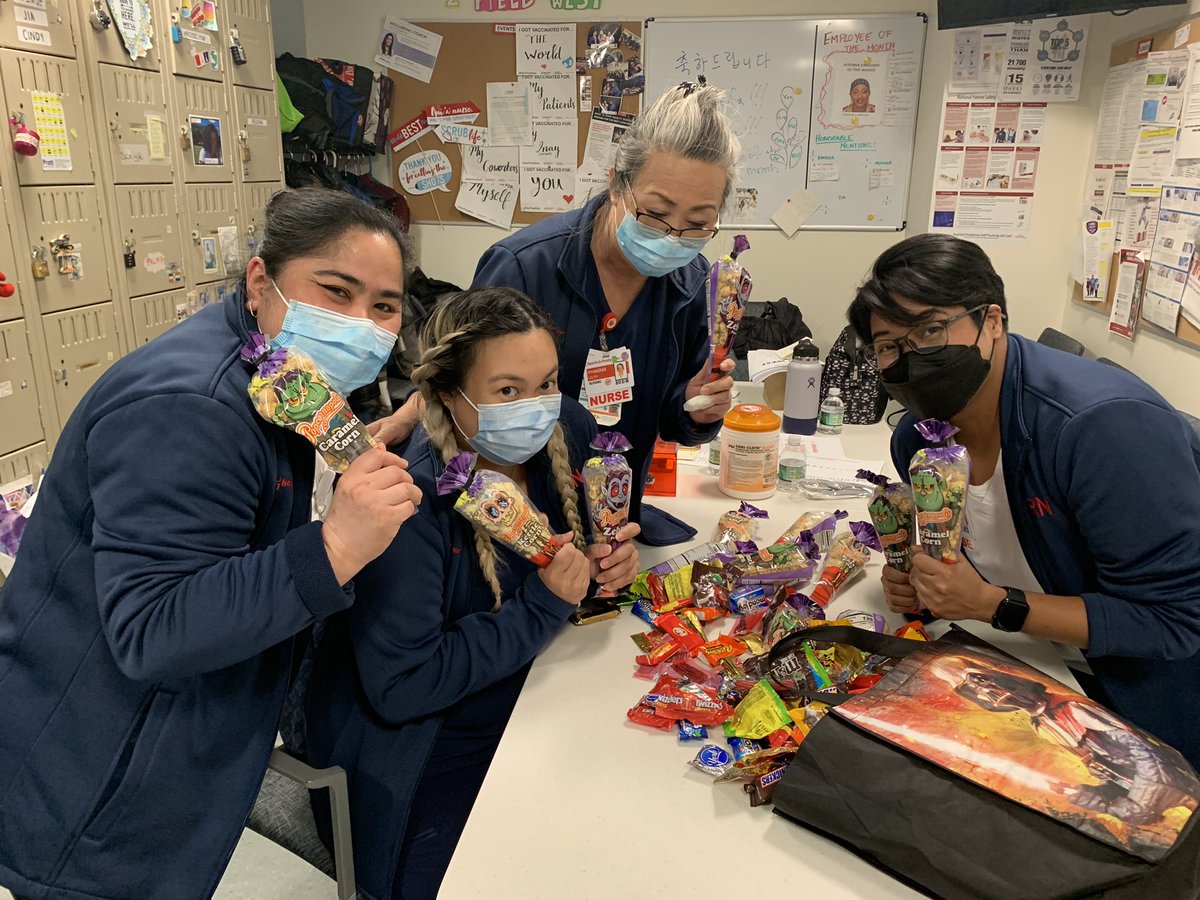 Congratulations to 2FW, winners of the Halloween Costume Contest! Enjoy you bag of treats! 👻🎃

Special thanks to all of the units/clinics that entered the competition *2RW *CCTC *VC Specialties Clinic

@HeadRNColumbia <a href="/MagneticDrRN/">Dr. Niki Hartman</a> @MagnetEvNYP <a href="/CPBalsam/">Courtney P. Balsam</a>