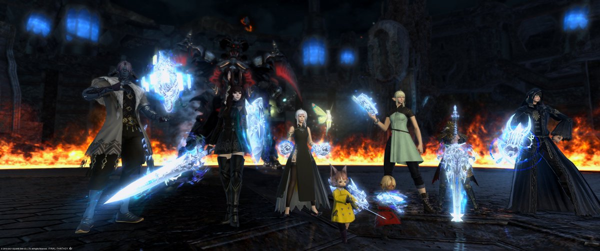 MJ_FF14's tweet photo. 1年半くらいこの固定で絶やったりして遊びました！
お疲れさまでした！ありがとう！ https://t.co/bTOUrUF6Ig