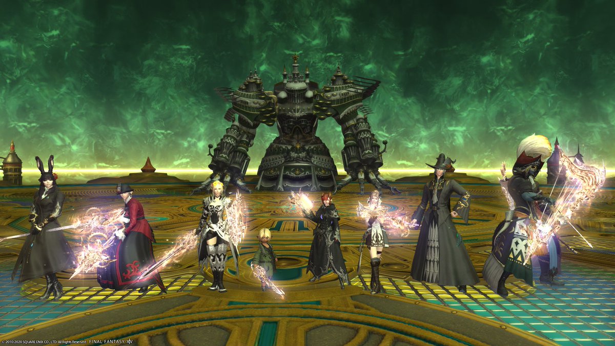 MJ_FF14's tweet photo. 1年半くらいこの固定で絶やったりして遊びました！
お疲れさまでした！ありがとう！ https://t.co/bTOUrUF6Ig