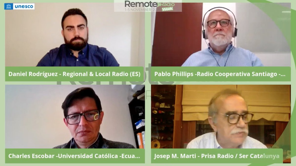 gzumeta's tweet image. ✅Esta tarde tienes una cita, a partir de las 6 PM, con la #RemoteRadioWeek
▶️Tema: #Radio en la nube
👉¿Cómo puedo seguirlo en directo? Clica aquí 👇
🔘Con @inmaculadacelda @Radio_20 
🔴gorkazumeta.com/2021/11/como-s…