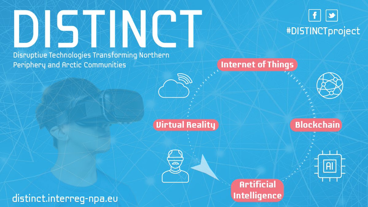 ERNACT's tweet photo. 🌟 #DISTINCTproject Disruptive Tuesdays are coming!
🗓️ 16.11.21: 'Use of #DisruptiveTechnologies in environmental management'
This online workshop will focus on the application & benefits of #VR, #IoT & #AI: several examples will be showcased! Register: https://t.co/OU7xWH9Wm5 https://t.co/I7886cSLEX
