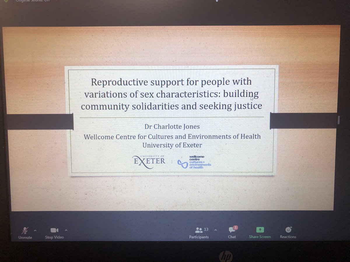 Such a privilege to attend the <a href="/NordicNetwork1/">Gender Body Health</a> seminar today, and hear from <a href="/Charlotte_Sheff/">Charlotte Jones</a> about her incredible work - a true example of what research can do, and what research can be 🌟 Charlotte’s work is urgent, interesting, &amp; important - I’m so lucky to be her colleague!