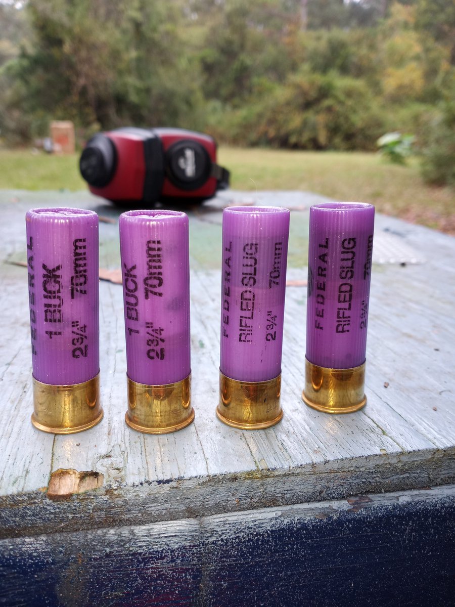 sawpine9's tweet photo. The 16ga Deer Rifle. Shot a little high with the #1 buckshot. 35 yards.
#16gaugeshotgun #deerrifle #sluggun https://t.co/pyx8dqQ2fG
