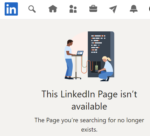 sumpura's tweet photo. what's wrong with #linkedin?  did they loose all our company pages... @sumpura #sumpura #Microsoft fix it please. https://t.co/kVGbXOb6Ht