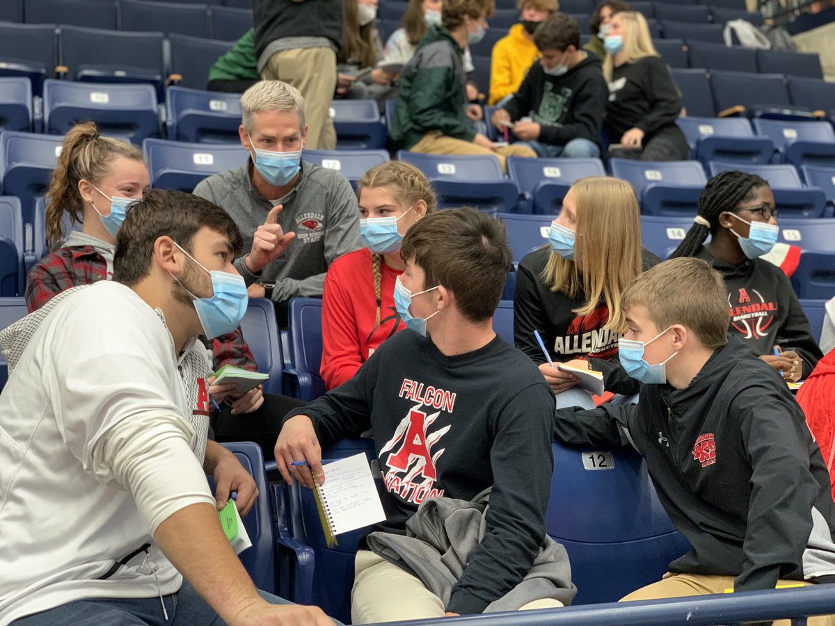 zach_harig's tweet photo. The fourth annual OK Conference leadership summit has been incredible today. All 48 schools represented with 900 student-athletes in total hearing from outstanding speakers &amp; experiences. https://t.co/QqptdKK0j5