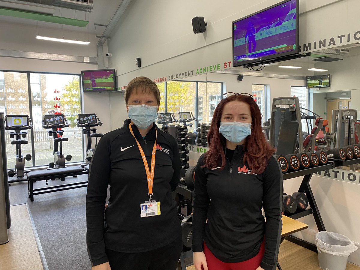 Our very supportive coaches today from @UoB_SSPA facilitating our exercise clinic this afternoon.
This is physical health within #OT and the importance of working with community partners 😃#OTweek2021 <a href="/ElftOt/">ELFT Occupational Therapy Services</a> <a href="/NHS_ELFT/">East London NHS Foundation Trust (ELFT)</a> <a href="/alanataverner/">Alana Taverner</a> <a href="/DanielleMaule80/">Danielle Maule</a> @Catheri58904653 <a href="/MwelaSihle/">Sihle Mwela</a>