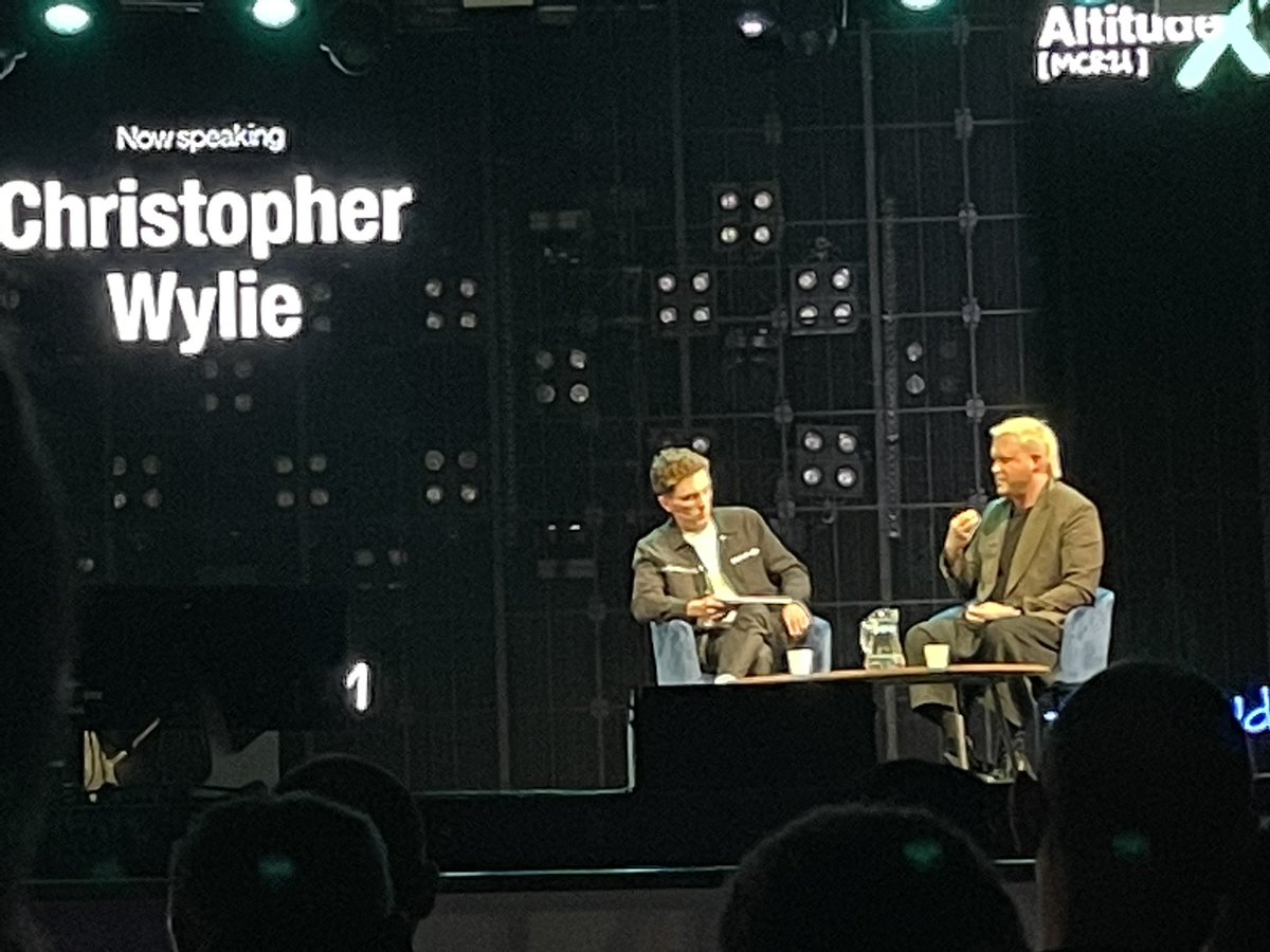 #AltitudeX takes us into the dangers of data from world inside Cambridge Analytica with whistleblower Christopher Wylie.